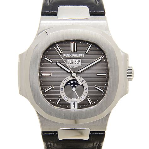 patek philippe nautilus automatic gmt moonphase watch